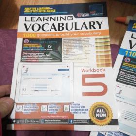 LEARNING VOCABULARY 500 600 700+SAP Learning Vocabulary Workbook 1 2 3 4  5（6本合售）