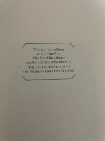 乔治 奥威尔 George Orwell 动物农场 animal farm 《动物农场》《1984》franklin library 1978年出版 真皮精装 限量收藏版 世界伟大作家系列丛书