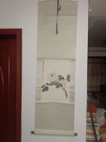 中国现代画家、早期漫画家 艺术教育家 海上新美术先驱 上海美专第一任校长（刘海粟继任） 上海中国画院画师 上海市文史馆馆员 张聿光 1《花卉》画心50.5*33cm