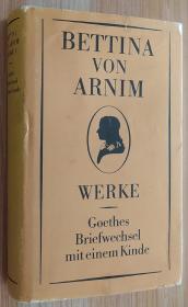 德文书 Bettina von Arnim: Werke 1: Goethes Briefwechsel mit einem Kinde