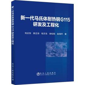 新一代马氏体耐热钢G115研发及工程化