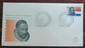 荷兰邮票 首日封 1984年 威廉一世