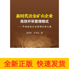 新時代冶金礦山企業(yè)高效開采管理模式:中鋼富全礦業(yè)管理創(chuàng)新之路