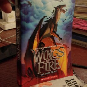 The Dark Secret (Wings of Fire #4) 英文原版 黑暗的秘密 英文青少年读物 少儿读物 库存书 10岁及以上