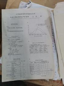 天津医学院病理教研室"张乃鑫"教授/天津市中心妇产科医院"陈有仲"教授_不孕症及子宫颈癌等医案手稿重量1380克。合售