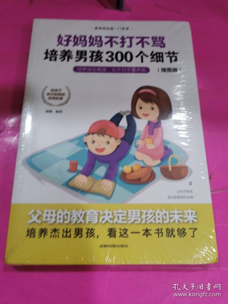 育儿书籍父母必读畅销图书 好妈妈不打不骂培养男孩的300个细节 家庭教育孩子的书籍？