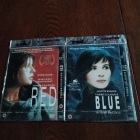 DVD RED红. BLUE蓝 (特别版 合售）  简装2碟