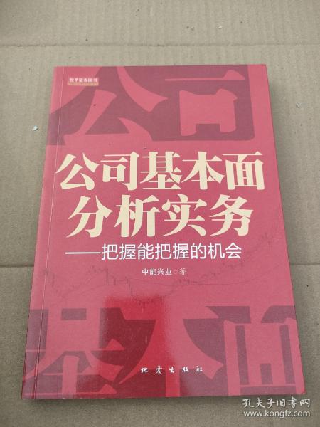 公司基本面分析实务：把握能把握的机会