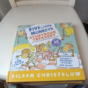 Five Little Monkeys Storybook Treasury  五只小猴子 英文原版