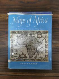 孔网独家！英文原版 《Maps of africa 》精装