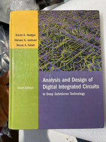 现货  英文版  Analysis and Design of Digital Integrated Circuits  数字集成电路的分析与设计