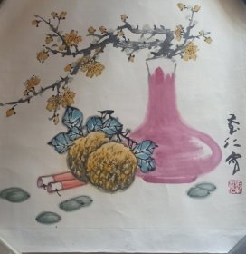 天津著名花鸟画家郭书仁先生精品佳作