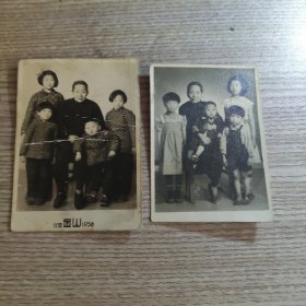 1956年北京金山合影老照片