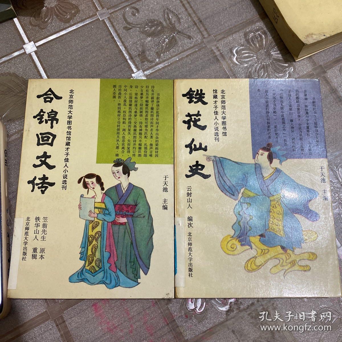 才子佳人小说选刊
铁花仙史
合锦回文传