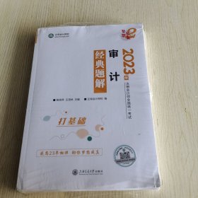 【2册合售】2023年注册会计师全国统一考试： 审计 经典题解（打基础+做习题）/梦想成真