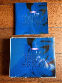 谷村新司 演唱会Live现场版CD正品JP行货 Shinji Tanimura HISTORY AT AOYAMA THEATRE 演唱会Live日版2CD 拆封无侧