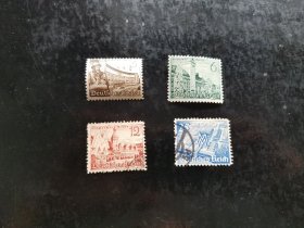 德国1940年莱比锡春季博览会邮票
品相如图，上面两张原胶贴票，下面两张无胶信消。保真，包挂号，非假不退