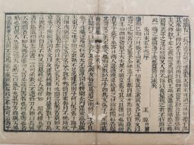 留青新集.清木刻古籍一页.传统手工托裱.约23x17cm(不含命纸). 可装镜框装饰书房，增添文化品位；可赠送亲朋，还可以做成版刻留真谱！托裱页卷筒发货，多件合并邮资..