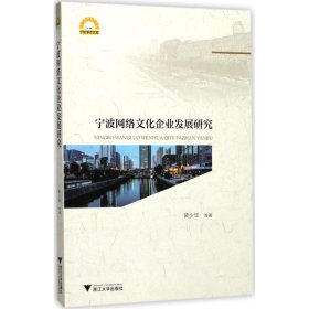 宁波网络文化企业发展研究/宁波学术文库