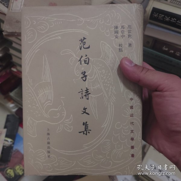 范伯子诗文集：中国近代文学丛书