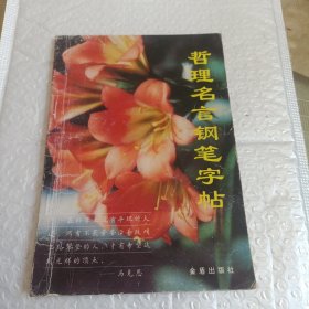 哲理名言钢笔字帖