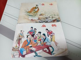 中国古代科学家经典连环画阅读丛书，2本合售