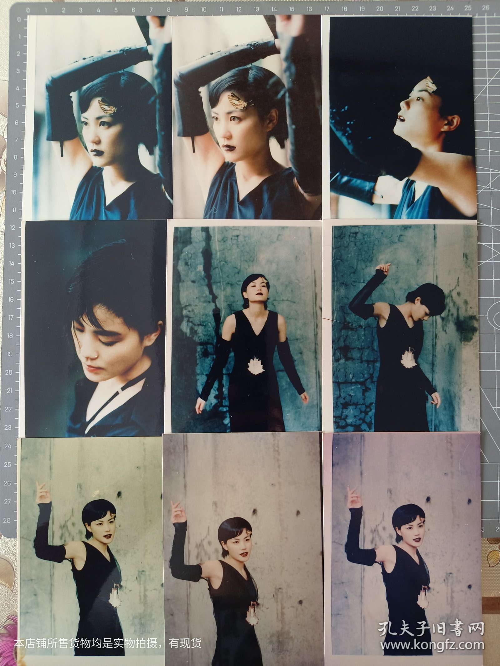 王菲 王靖雯(曾用艺名)Faye Wong老照片72张合售.均是大嘴鳄鱼当代歌坛原版5寸老照片，实物拍摄有现货，要了可以直接下单。 货号：抽5-2-041
