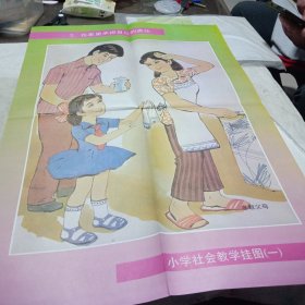 教学挂图 2 在家里承担自己的责任 小学社会