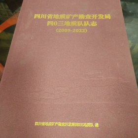 四川省地质矿产勘察开发局四0三地质队对志2009-2022