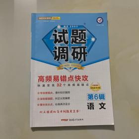 2022版 试题调研 第6辑  高频易错点快攻 语文