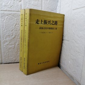 走上振兴之路---高扬文论中国煤炭工业（一九七九--一九八二）（一九八三一一九八五）两本合售