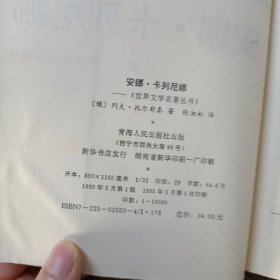 安娜.卡列尼娜 (上下)
