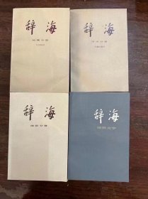 《辞海》（辞海分册，13本合售，上海辞书出版社1980—1982年，私藏品好）