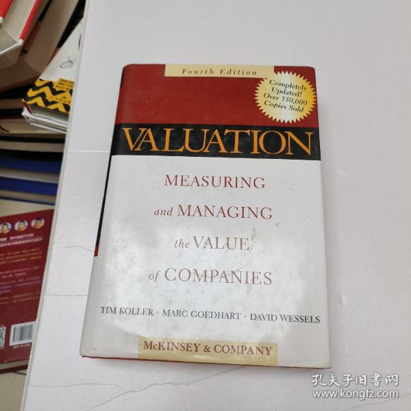 Valuation：Measuring and Managing the Value of Companies, Fourth Edition