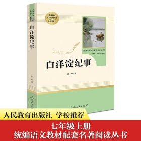 白洋淀纪事 名著阅读课程化丛书（统编语文教材配套阅读）七年级上