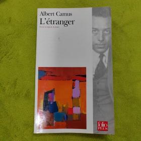 加缪 Albert Camus 局外人 L'Etranger 法文