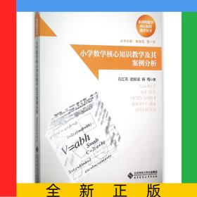 小学数学核心知识教学及其案例分析/新课程数学核心知识教学丛书