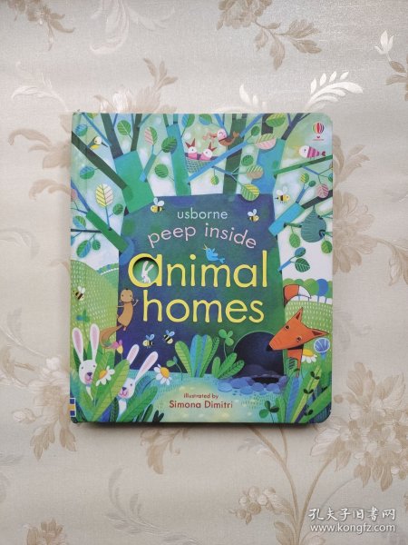 Peep Inside Animal Homes Board book