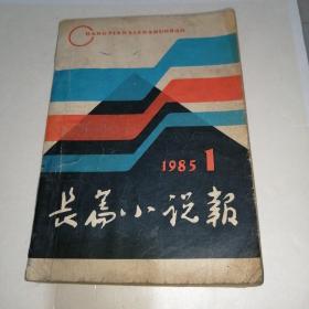 长篇小说报1985年第1期