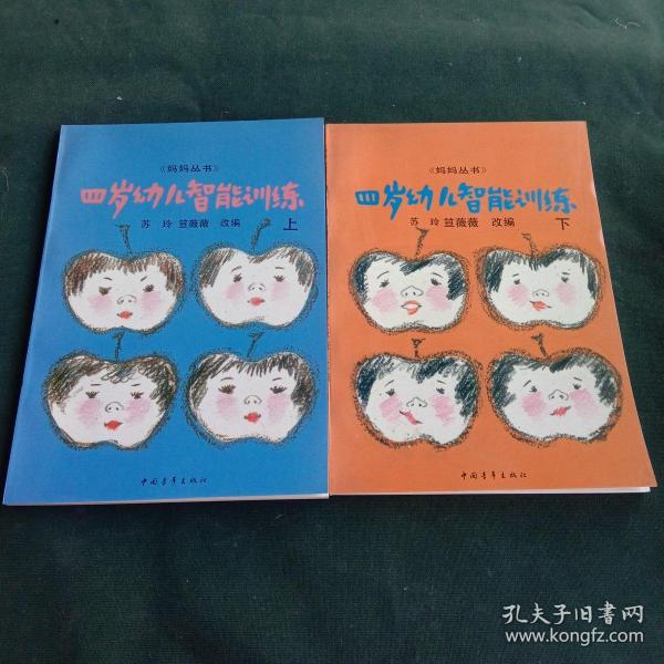 四岁幼儿智能训练上下册   大开本