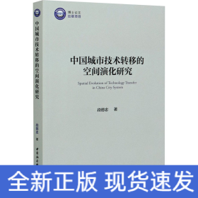 中国城市技术转移的空间演化研究