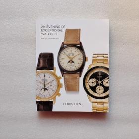 CHRISTIES AN EVENING OFEXCEPTIONALWATCHES New YOrk 6December2018