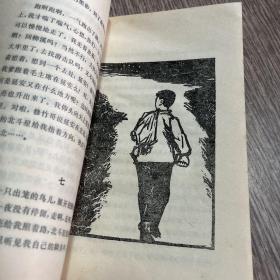 【闪闪的红星】 人民文学出版社，辽宁版， 1972一版一印年，木刻插图本