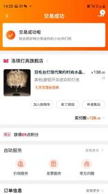 羽毛台灯,现代简约