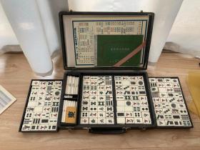 中古日本竹麻将，保存品，没有使用痕迹，老竹麻将