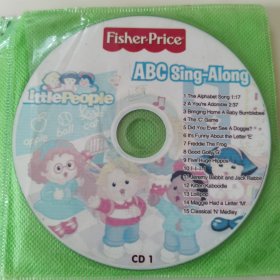 平价CD：儿童英文歌曲集《Fisher Price （费雪）1～6》六片散装光盘合售
