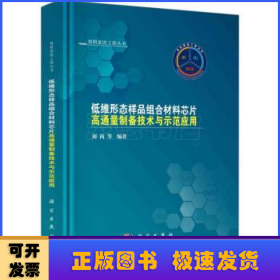 低维形态样品组合材料芯片高通量制备技术与示范应用