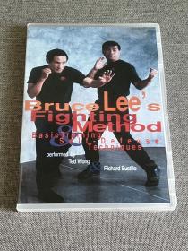 李小龙截拳道技击法DVD （黄锦铭 巴斯蒂罗示范）复刻版 bruce lee