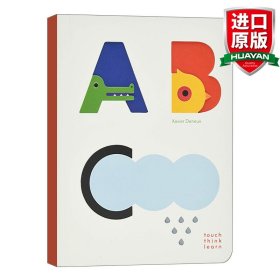 英文原版 TouchThinkLearn: ABC 触摸思考学习：ABC 英文版 进口英语原版书籍