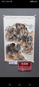 中美协（湖南省美术家协会理事）林旗峰山水画